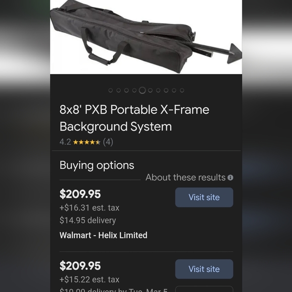 Photo Background System 8x8 - Picture 12 of 16